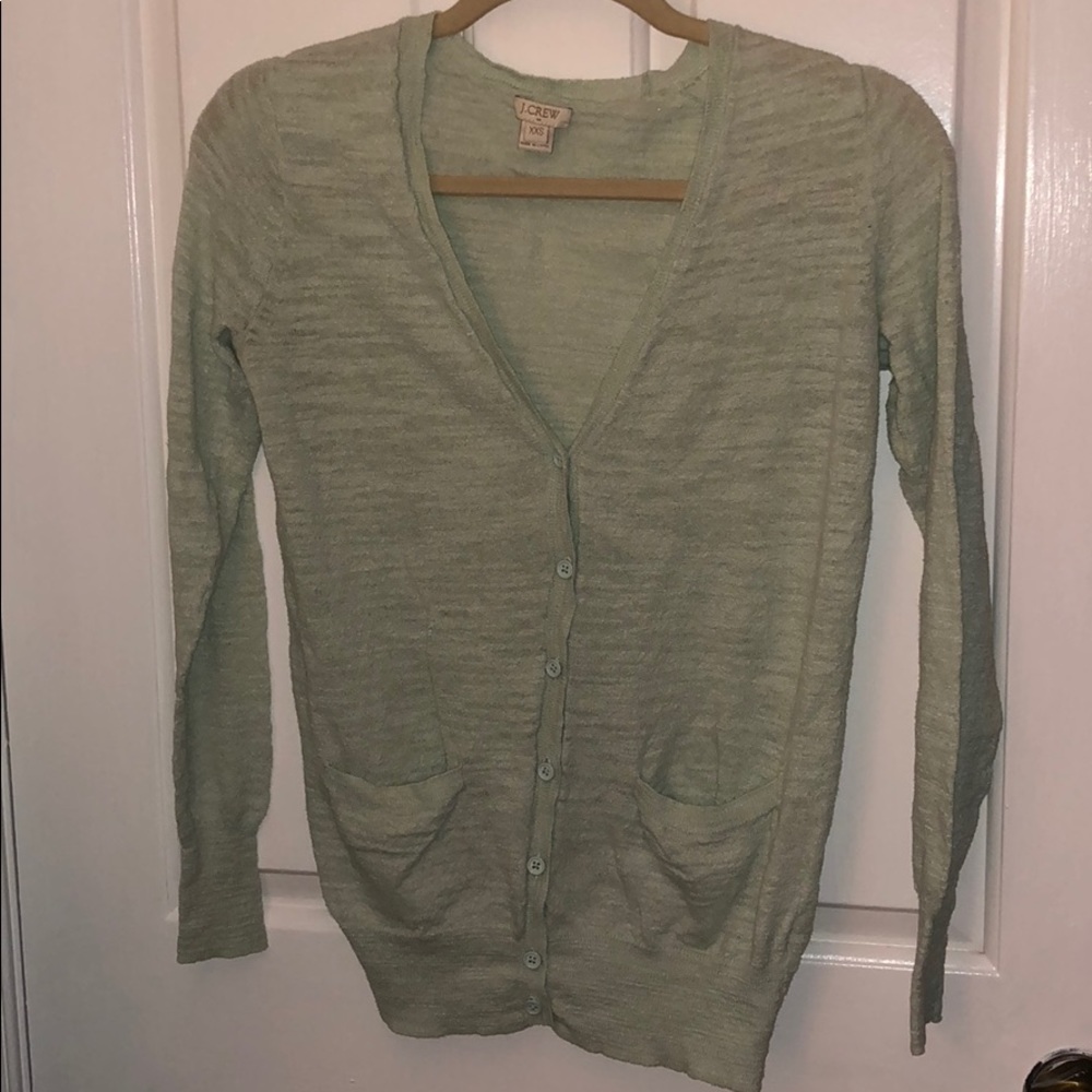 Mint cardigan jcrew only worn a few times